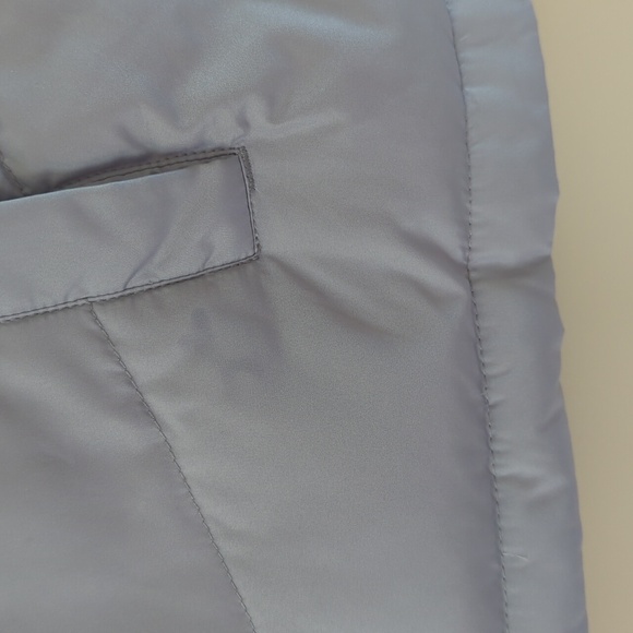 Lands' End Down Feathers Insulated Vest XL Gray Grey - Picture 14 of 14